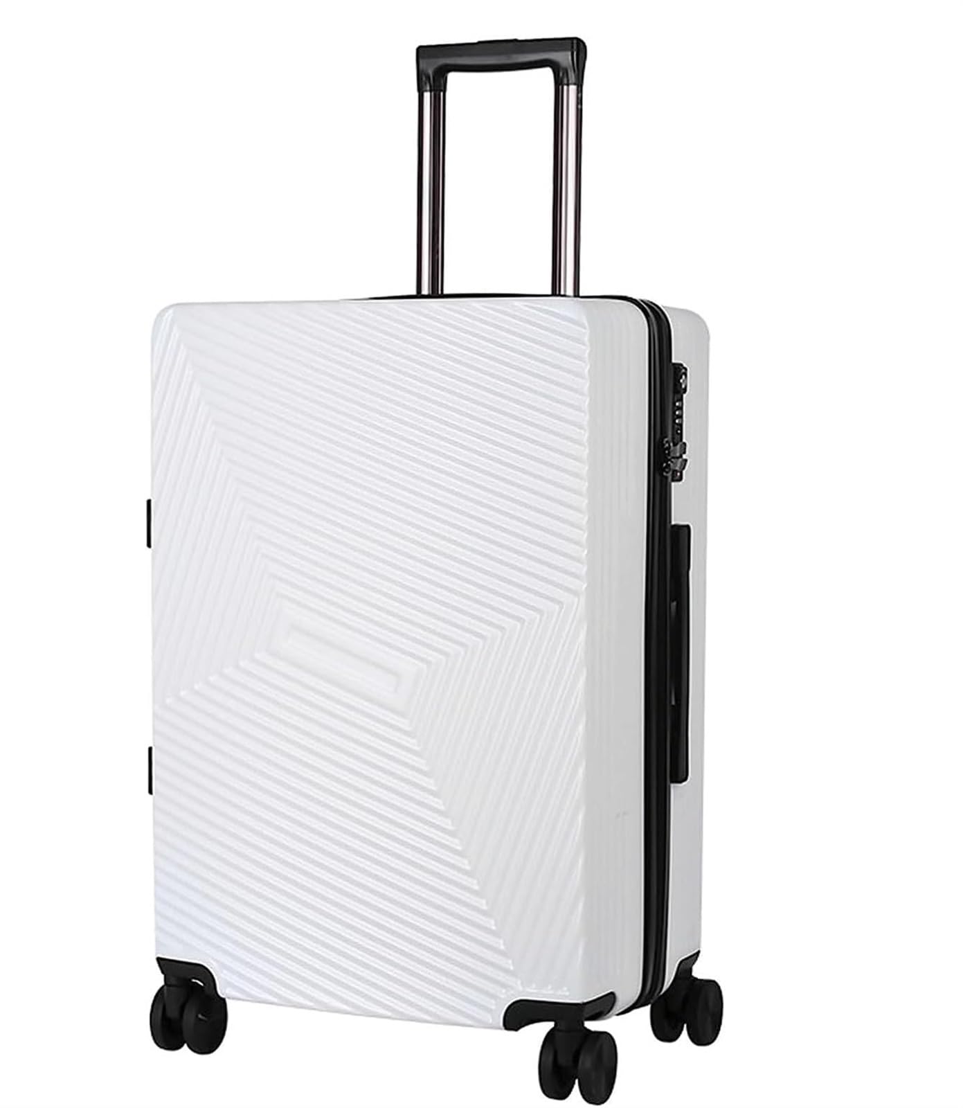 Habrur Rollkoffer Koffer Trolley Tragbare Koffer, Gepäck Mit Aluminiumrahmen Und Spinnerrädern, Handgepäck Koffer Gepäck Reisekoffer (Color : F, Size : 20 in)