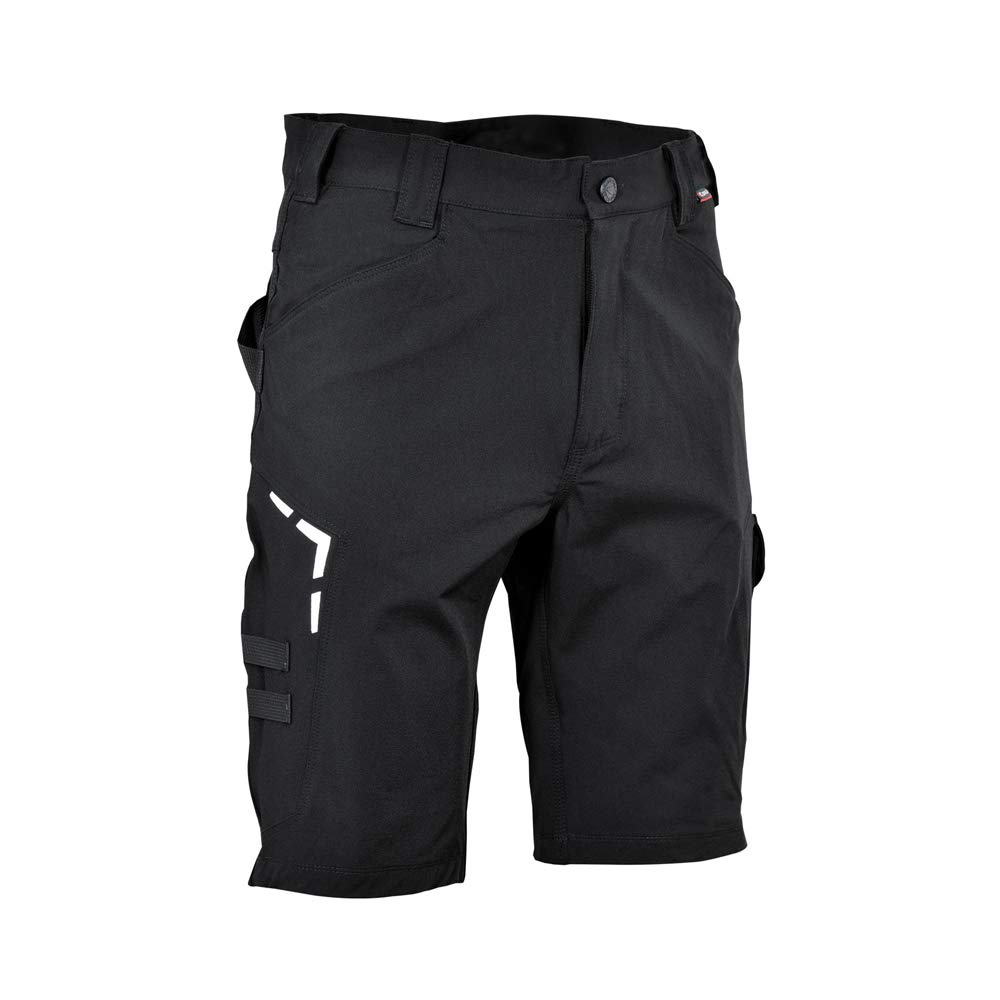 COFRA V593-0-05.Z58 BORTAN Shorts, Schwarz/Schwarz, Größe 58