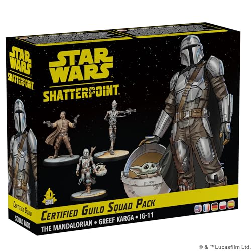 Atomic Mass Games, Star Wars: Shatterpoint – Zertifizierte Gilde, Squad-Erweiterung, Tabletop, 2 Spieler, Ab 14+ Jahren, 90-120 Minuten, Deutsch, Mehrsprachig