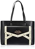 Love Moschino Damen Borsa Nero + Pu Avorio Umhngetasche, Mehrfarbig