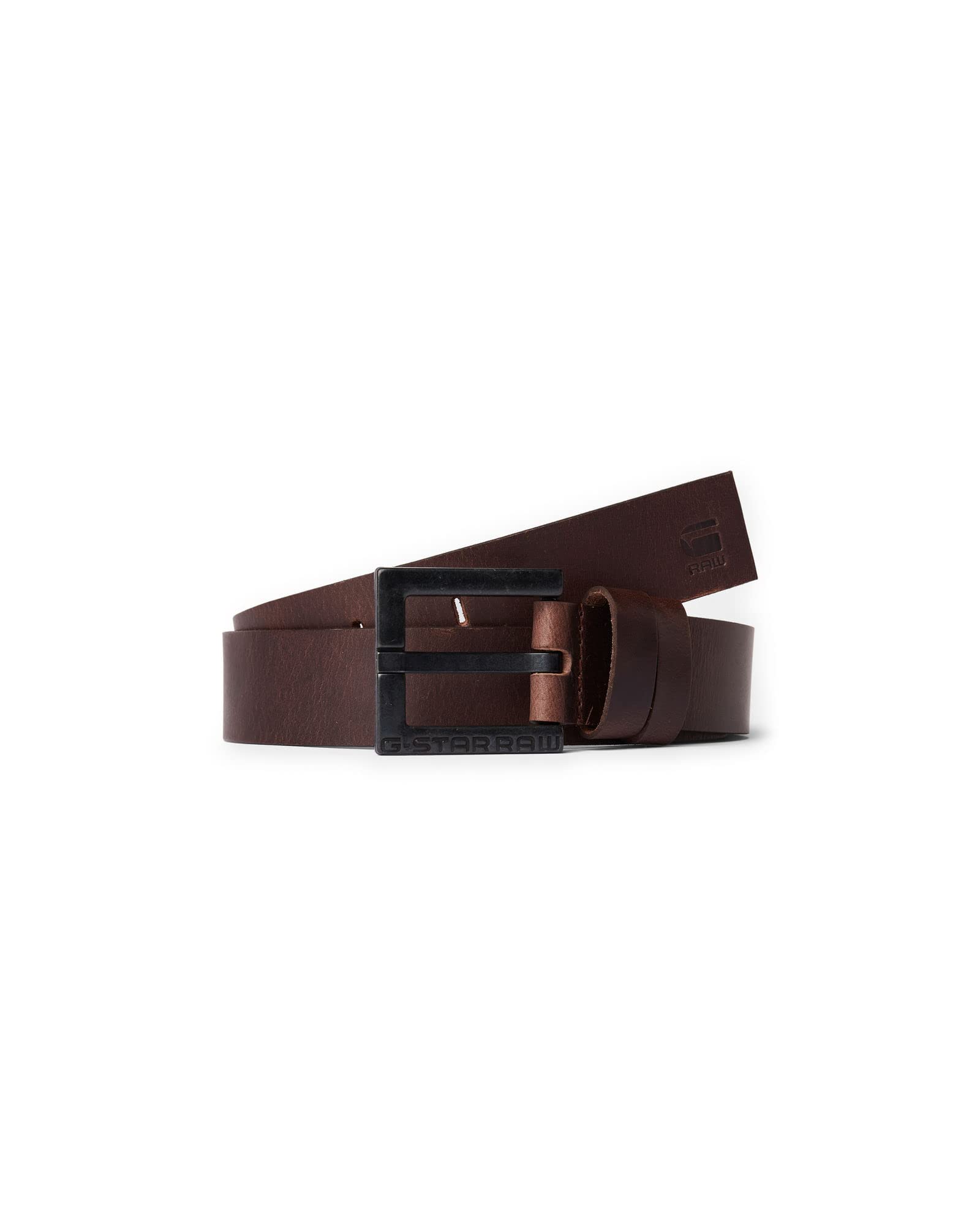 G-STAR RAW Men's Accessories Duko Belt, Braun (dk brown/black metal D04164-3127-8127), 90