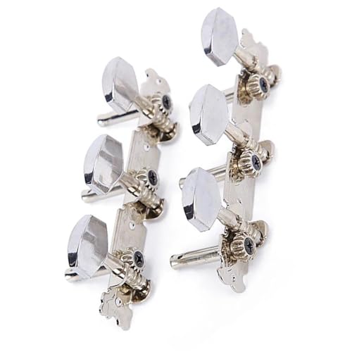 Strings Tuning Pegs Mechaniken Für Gitarre 6er-Pack 3R+3L Stimmwirbel für Gitarrensaiten, Stimmgerät für Akustik-/Folk-Gitarre, Mechanik-Teile (Color : 3/4)