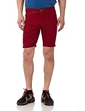 Cipo & Baxx Herren Shorts Chino Bermuda Kurzehose CK272 Burgundy W30