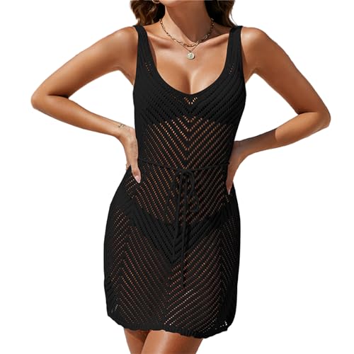 Psdndeww Häkeln Bikinis Cover Up Badeanzüge Cover Up Badeanzug Coverups Frauen Strandkleid Bademode Coverups Strandparty