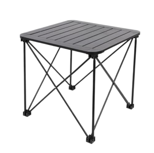 RAABYU Campingtisch Klapptisch Outdoor-Tisch Camping Klapptisch Leicht zu tragen Campingtisch mit Aluminium-Tischplatte Klappbarer Strandtisch Klappbarer Campin