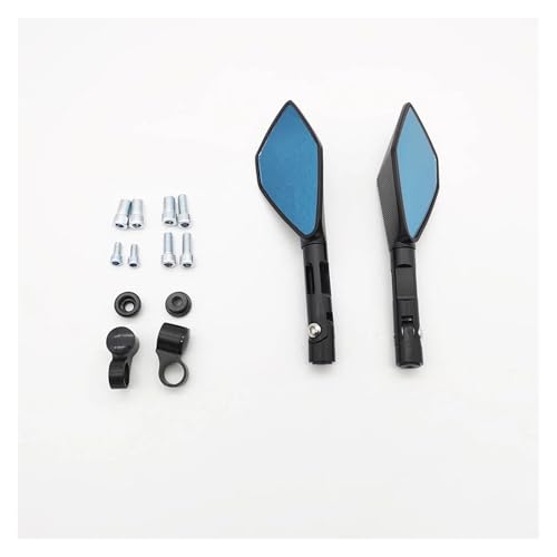 Motorradzubehör Rückspiegel Seitenspiegel Für Suzuki Für Gladius SFV650 SV650 Für Volusia Für Gemma Motorradspiegel-Set(Kurz)