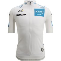 TOUR DE FRANCE Jungprofi 2022 Kurzarmtrikot, für Herren, Größe L, Rennrad Trikot