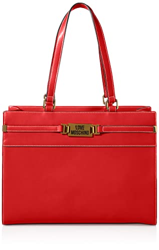 Love Moschino Damen Collezione Autunno Inverno 2021 Umhngetasche, rot, Einheitsgröße