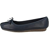 Clarks Damen Freckle Ice Ballerinas, Blau, 43 EU