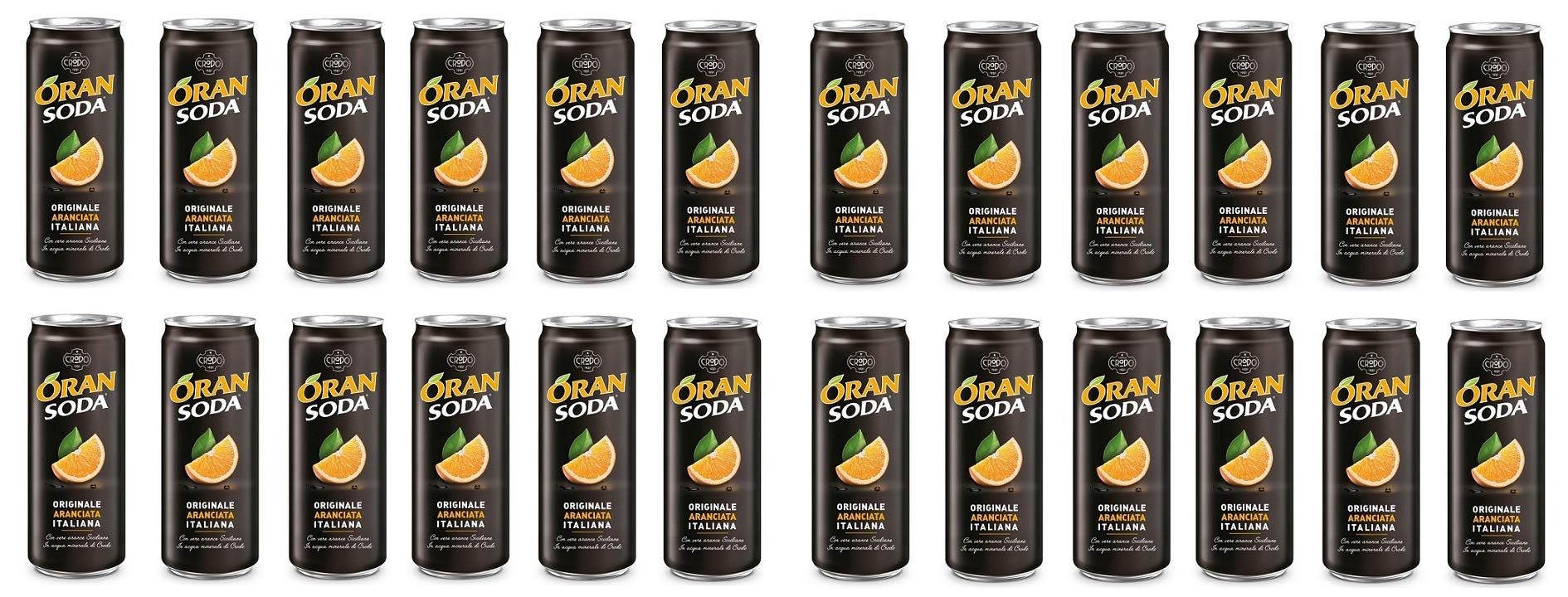 Oransoda Dose 24 x 330 ml. - Campari Group Orange Soda