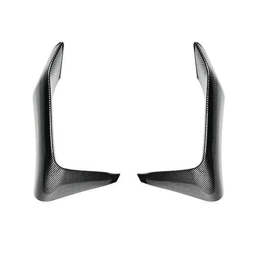 Splitter Auto Frontspoilerlippe Spoiler Splitter Stoßstange Canard Lip Splitter Body Kit Für 3 4er M3 M4 F80 F81 F82 F83 2013 Bis 2018 Frontlippe(Carbon Look E)