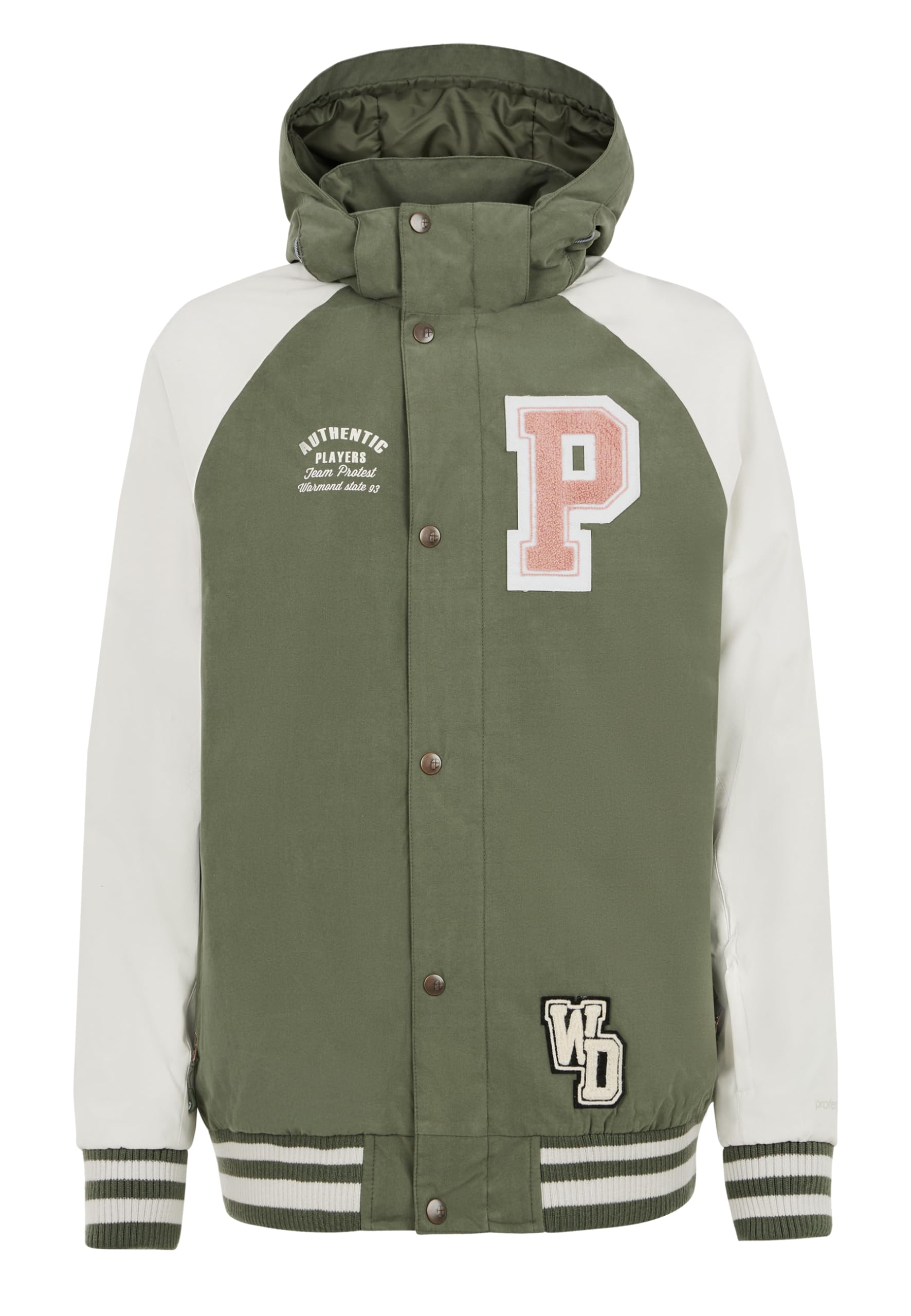 Protest Ladies, Women Ski- Und Snowboardjacken PRTPINEA Botanic Green M/38