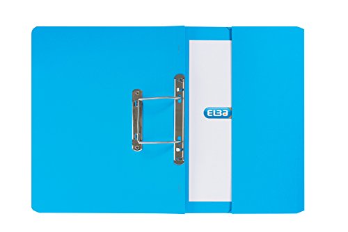 Elba Stratford Schnellhefter mit Tasche recycelt 315 g/m² 32 mm Folio-Format 25 Stück blau