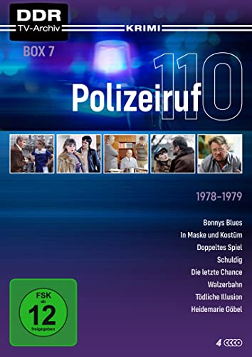 Polizeiruf 110 - Box 7 (DDR TV-Archiv) mit Sammelrücken [4 DVDs]