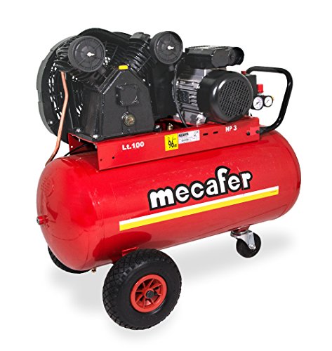 Mecafer 425316 Kompressor 100 L 3 HP V Gusseisen