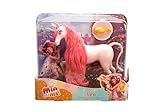 Simba 109480094 - Mia and Me Einhorn Lyria, mit Haarclips und Bürste zum Frisieren, 25cm Spielpferd, Pony, ab 3 Jahren, Rosa