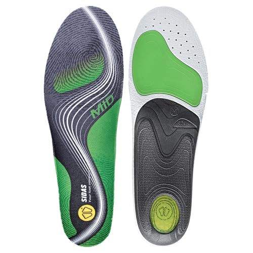 Sidas Sohlen 3Feet Activ' Mid-Einlegesohlen, Green/Black, S: 37-38, CSE3FACTIV15