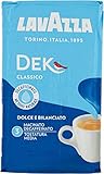 20x LAVAZZA DEK Entkoffeiniert Kaffee 250g gemahlen Italienisch espresso coffee