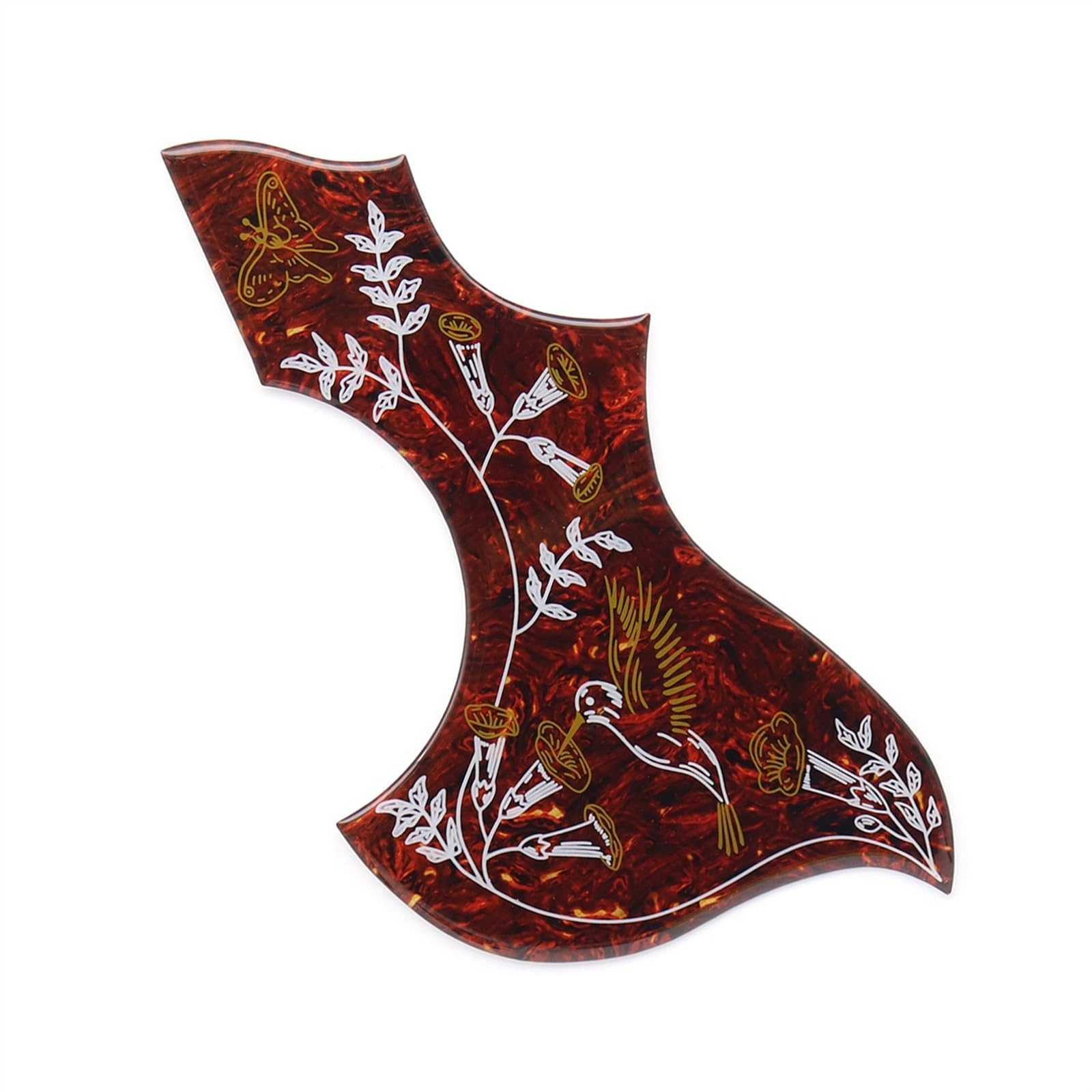 Akustikgitarre Pickguard Kratzer Platte, 40/41 Zoll dickes Schlagbrett for Folk-Gitarre, Schutzplatte for Akustikgitarre, kratzfestes Plattenzubehör, Zubehör for Akustikgitarre