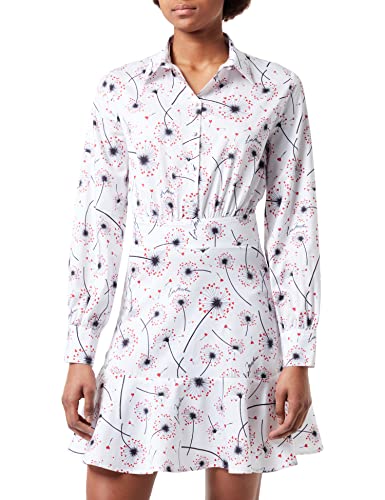 Love Moschino Womens Shirt Dress, Dandelion F.BCO, 42