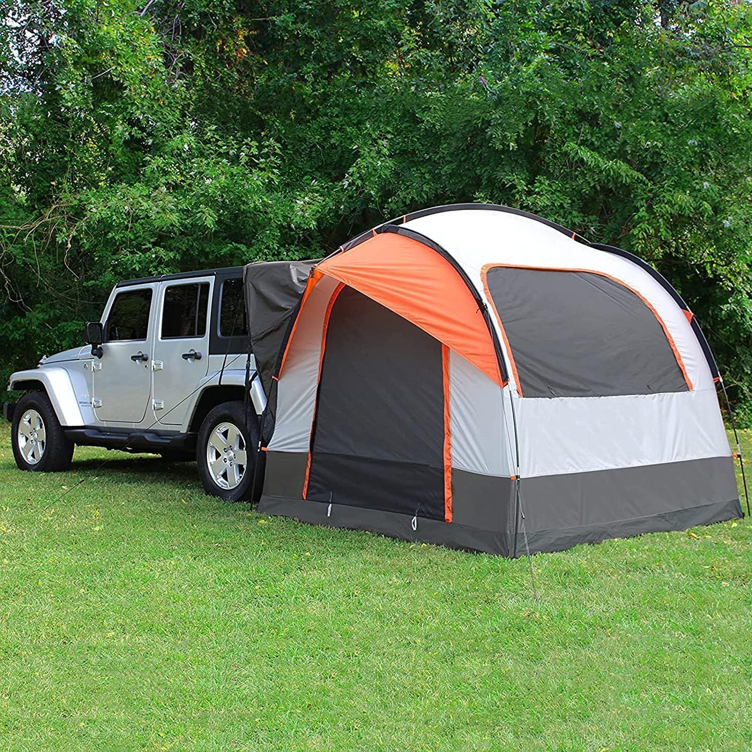 Auto-Heckklappenzelt, großer Platz für 4–6 Personen, Outdoor-Camping, Auto-Heckzelt mit Sichtschutz, Sonnenschutz, wasserdicht, Markisenzelt für Auto, Camping, Roadtrip, Essentials, kleine b