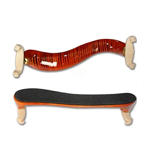 Geige Schulterstütze, 4/4 Violine Verstellbare Kinnhalter aus Ahornholz for Violine