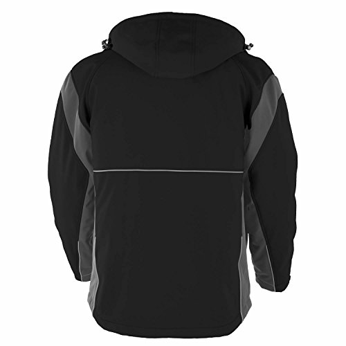 PRO-Softshelljacke schwarz/grau Grösse M