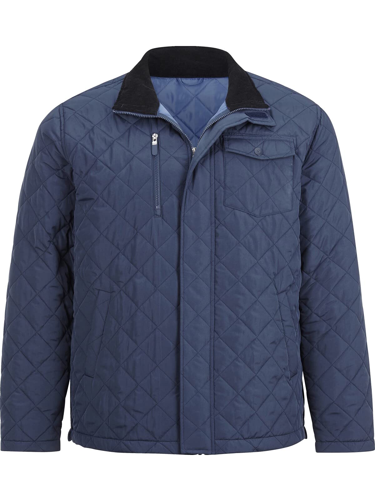 Charles Colby Herren Steppjacke Sir Cynfarch blau 56