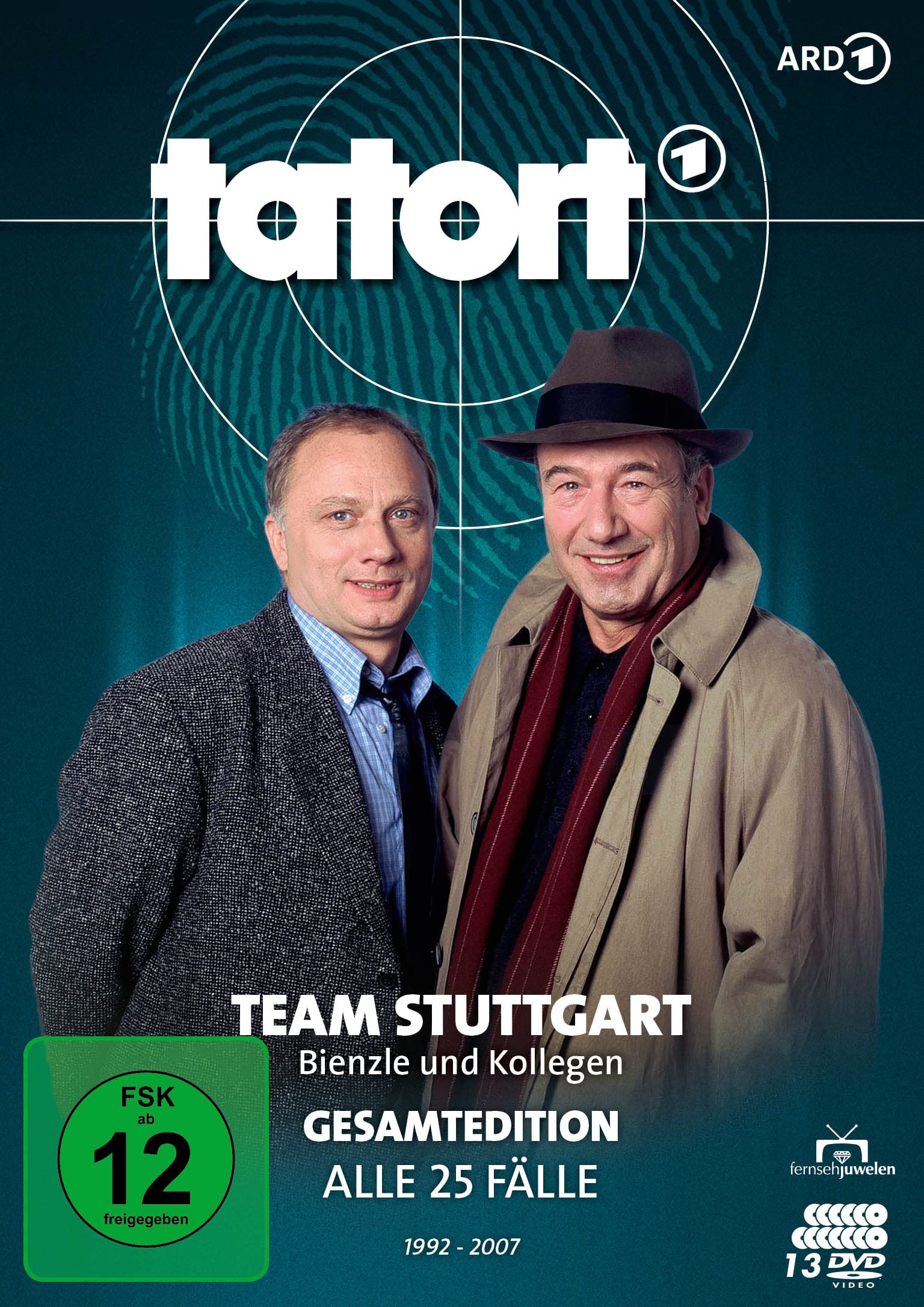 Tatort - Kommissar Bienzle - Gesamtedition: Erstmals alle 25 Folgen (Fernsehjuwelen) [13 DVDs]