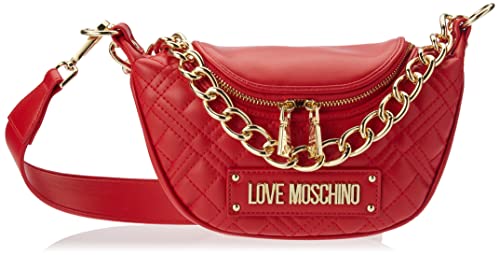 Love Moschino Damen BORSA A SPALLA Umhngetasche, rot, Einheitsgröße