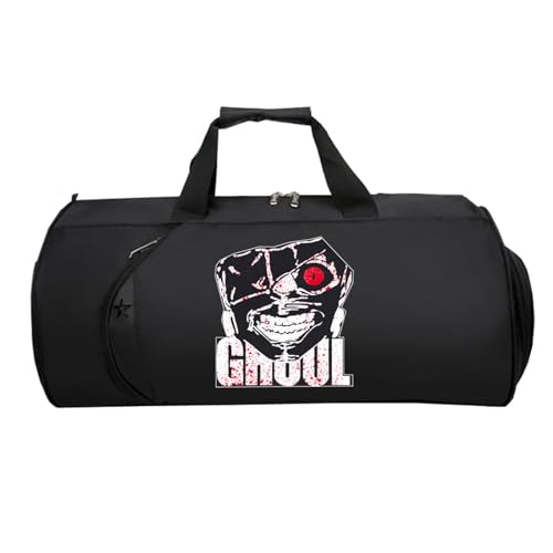 Tok-yo Gho-ul Cabin Bag Anime, Reisetasche Tasche für Flugzeug Unter Sitzplatz, Tote Bag füR Sport Reisen Gym Urlaub Flugzeug(Black 7)