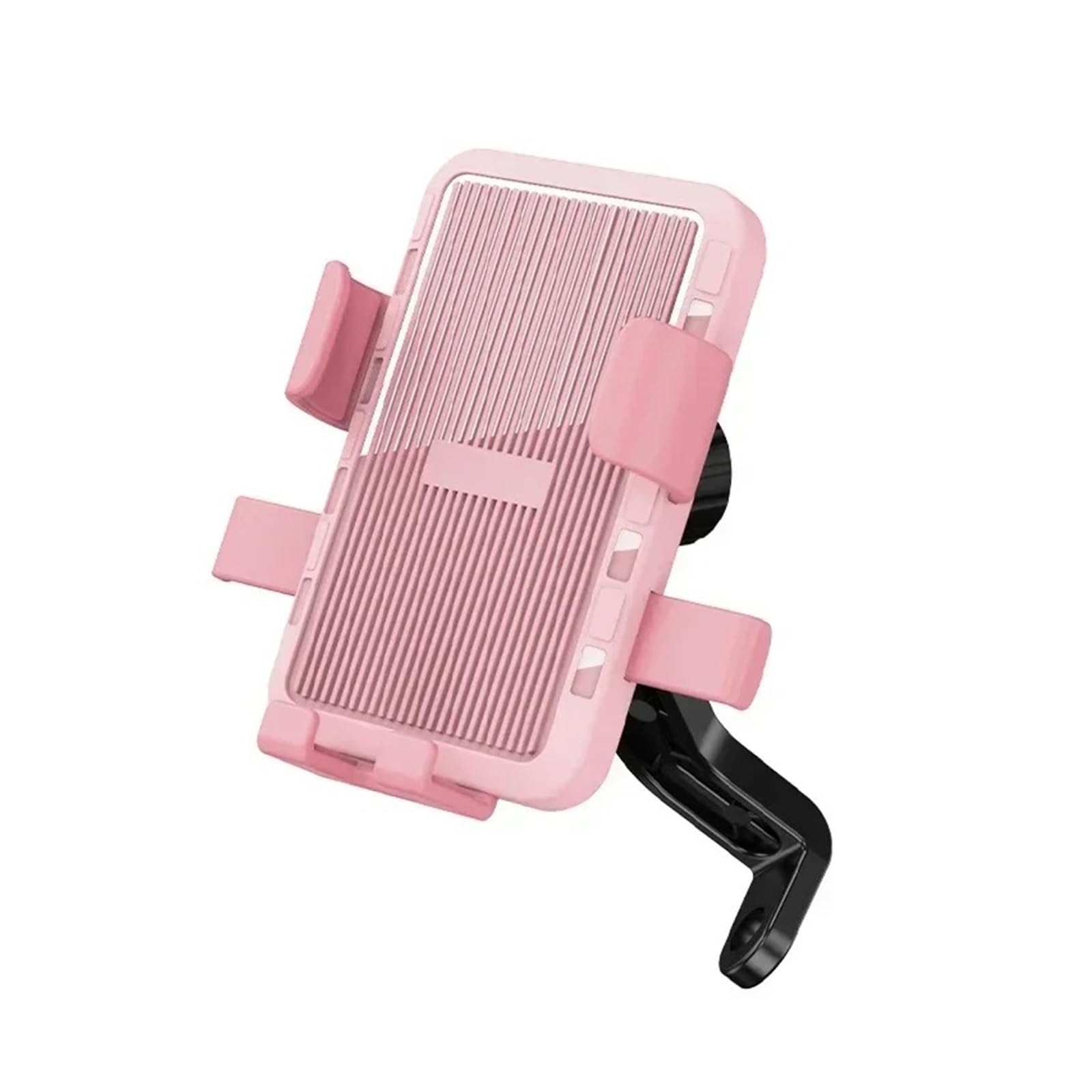 Handyhalterung Motorrad Motorrad Handy Halter Regenschirm Regendicht Sonnenschirm Außen Elektrische Fahrzeug Rückspiegel Ständer Zubehör Handyhalter Fahrrad(Pink)