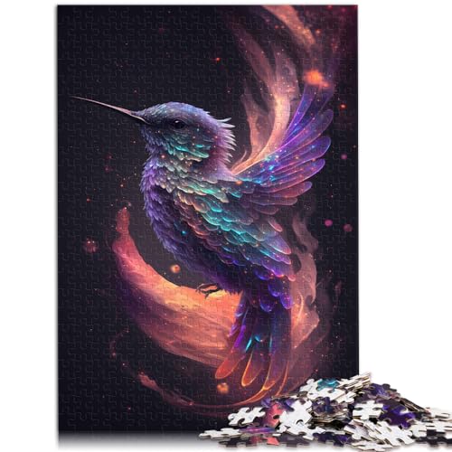 Puzzles für Hummingbird of Fantasies, 1000 Teile, Puzzles, Holzpuzzles, Spielzeugpuzzles, Lernspiele, Stressabbau-Puzzles, 1000 Teile (50 x 75 cm)