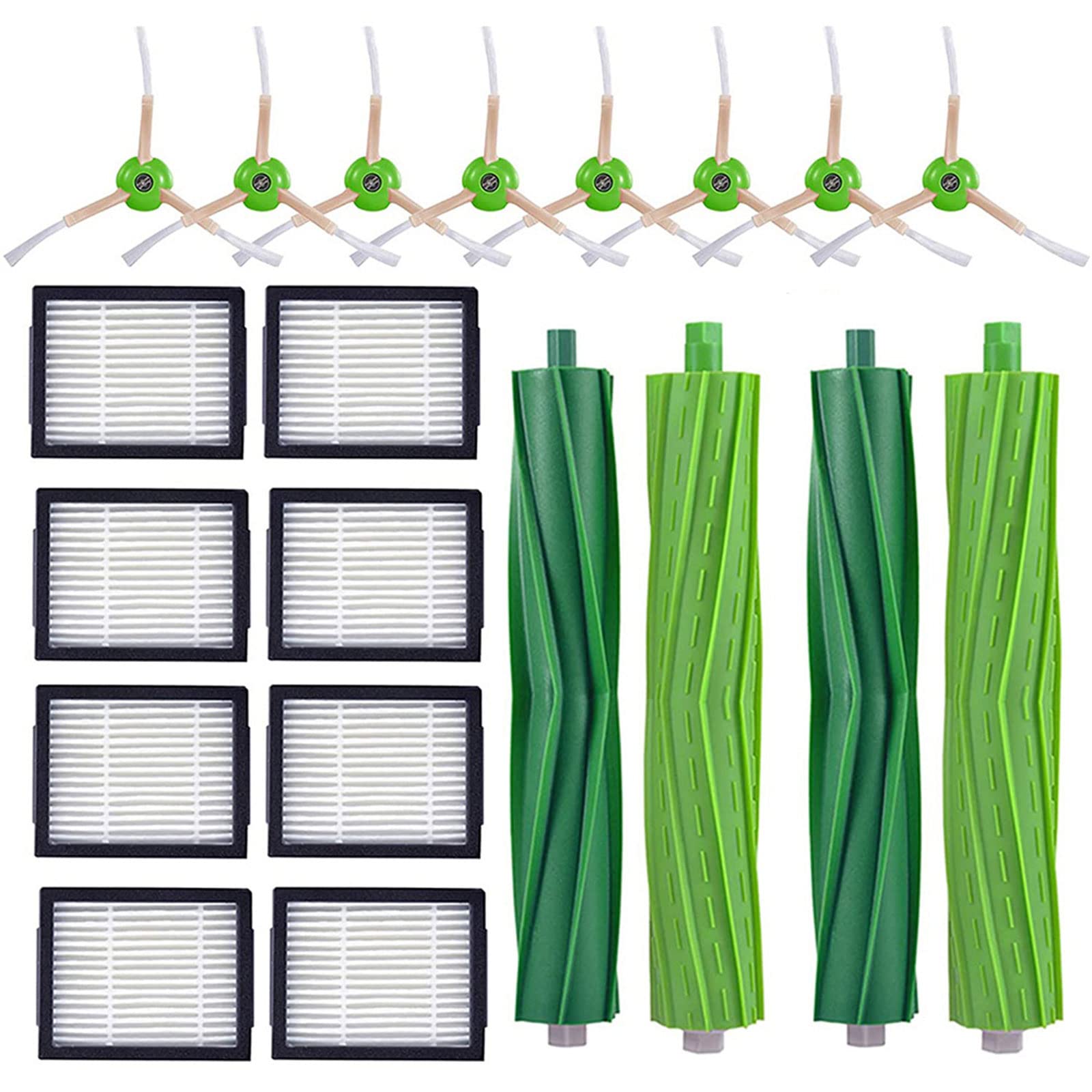 Staubsauger-Ersatzfilter Hauptbürste Seitenbürste für I3+ I4+ 16 I7+ E7 Zubehör Staubsauger-Seitenbürsten