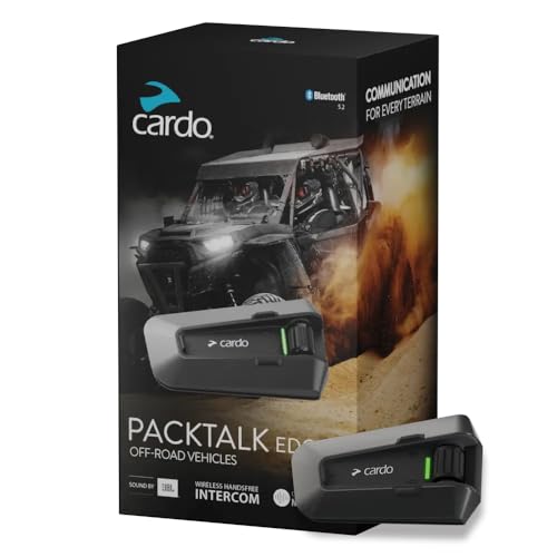 Cardo PACKTALK Edge Geländewagen, Kommunikation für jedes Gelände