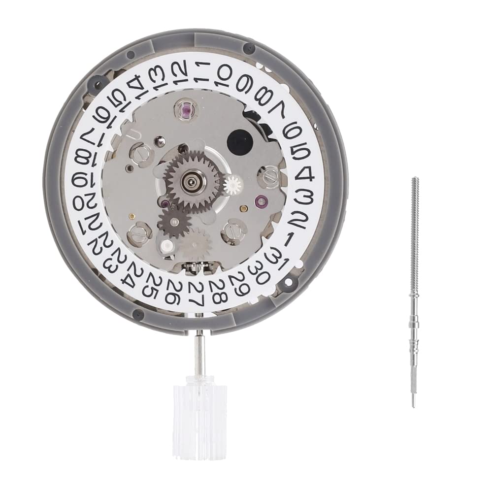 Sunmeit NH34 NH34A Uhrwerk, 3-Stelliger Kalender, GMT-Automatikwerk, Hochpräzise Uhrwerk-Uhrenkomponente