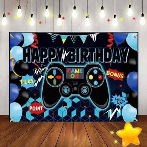 Video gameputer Hintergrund Geburtstag Dekoration Banner Fotografie Hintergrund cust Hintergrund Stadt der Freiheit Foto Cartoon 240X180cm