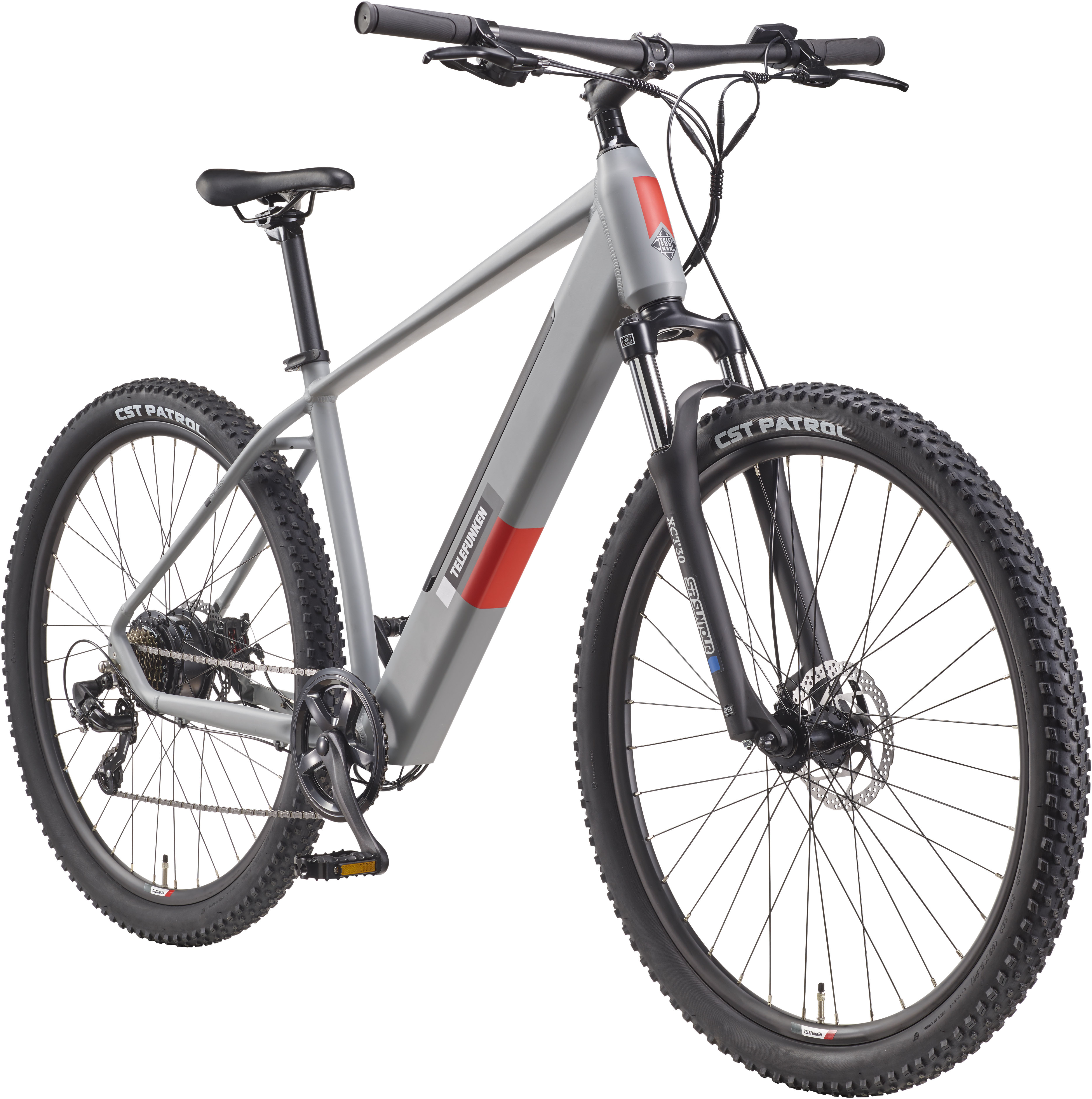 Telefunken E-Bike "Aufsteiger M921", 7 Gang, Shimano, Heckmotor 250 W, (29 Zoll, Scheibenbremsen), Pedelec, Elektrofahrrad für Herren u. Damen, MTB, Mountainbike 2