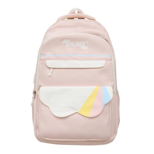 Schulrucksack Einfacher Reiserucksack Laptop Rucksack Teenager Schultasche Große Kapazität Rucksack