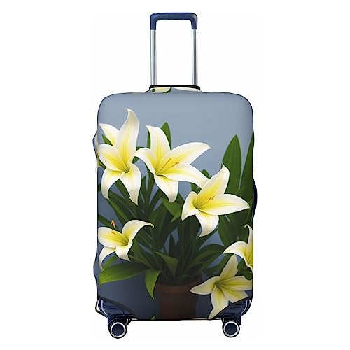 Lilies Reisegepäckhülle, strapazierfähig, passend für 45,7 - 81,3 cm große Gepäckstücke, Größe XL, Schwarz, X-Large