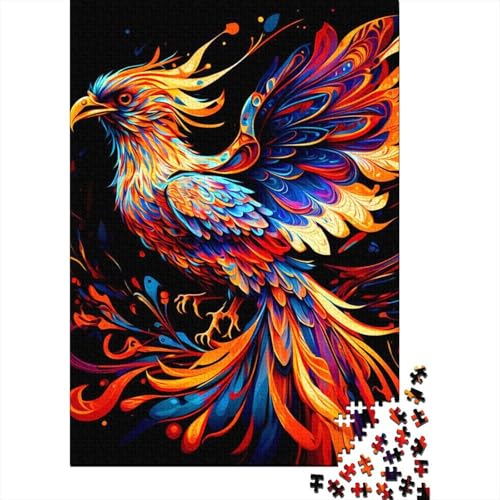 Phoenix Puzzles Puzzles für Erwachsene und Teenager, 1000 Teile, Puzzles für Erwachsene und Teenager, Holzpuzzles für Erwachsene und Teenager, 75 x 50 cm