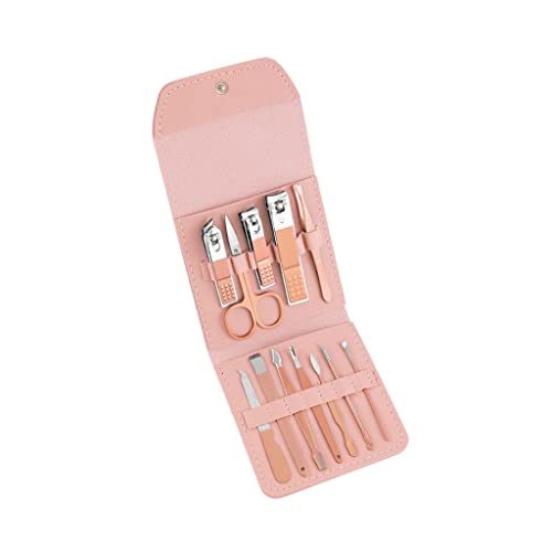 Zehennagelknipser 12-stück Set Nagel-Clippers Set Maniküre Set Körperpflege Set Professionelle Pediküre Set Beauty Set Männer und Frauen Geschenk Nagelpflege Nagelknipser-Set (Color : A-12-piece Set