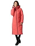 MARIKOO Damen Winterjacke Wintermantel Parka lange Winter Stepp Jacke B979 [B979-Nadar-Grau-Gr.S]