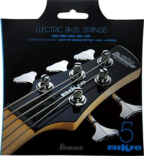 Ibanez IEBS 5 Coated Nickel Wound Mikro Bass Guitar Strings (IEBS5CMK)