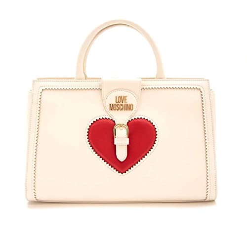 Love Moschino Damen Borsa Pu Avorio Umhngetasche, Mehrfarbig