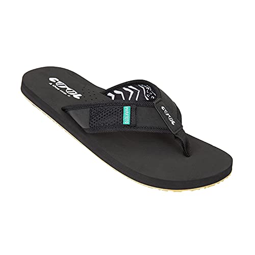 Cool shoe Herren Oshee Flipflop, Black Zig, 42 EU