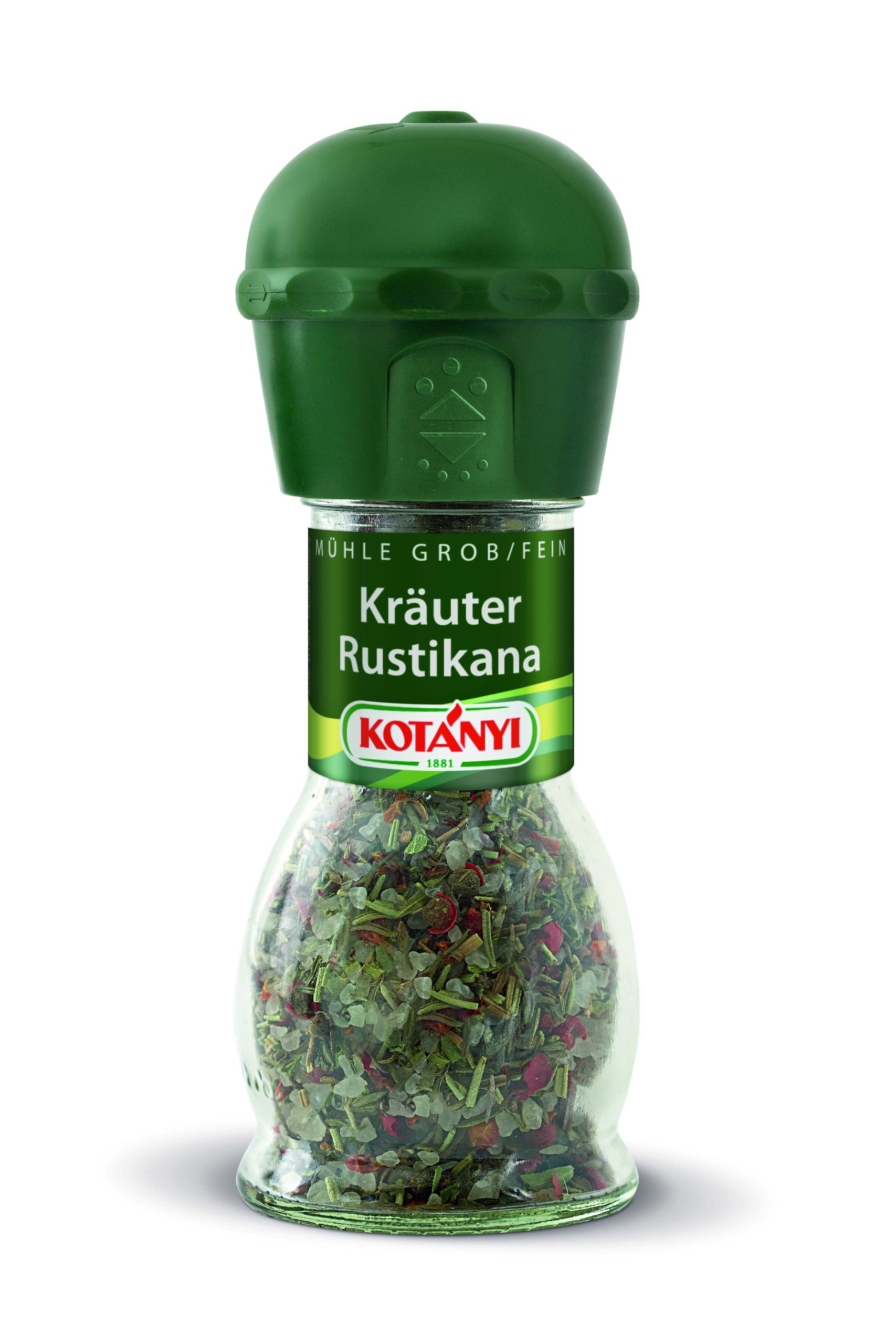 Kotanyi Kräuter Rustikana-Mühle, 4er Pack (4 x 48 g)