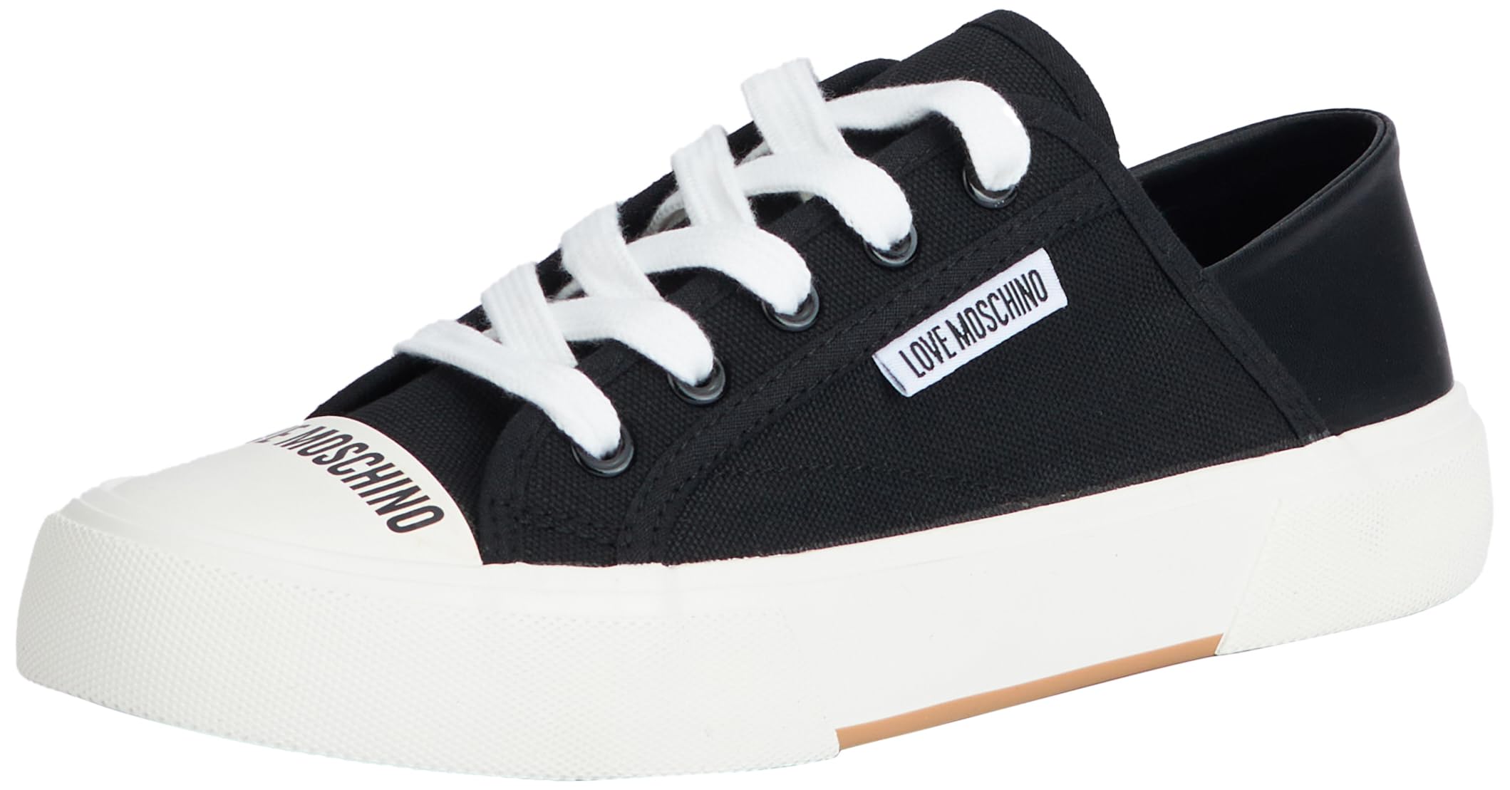 Love Moschino Damen Sneakers, Schwarz, 41 EU