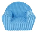 Unbekannt Fun House 712720 Sessel Club blau aus Schaumstoff für Kinder Bezug 100% Polyester, Schaumstoff 100% Polyether 52 x 33 x 42 cm