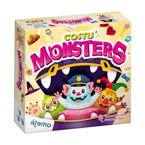 Atomo Games COSTU´MONSTERS Familienspiel Party